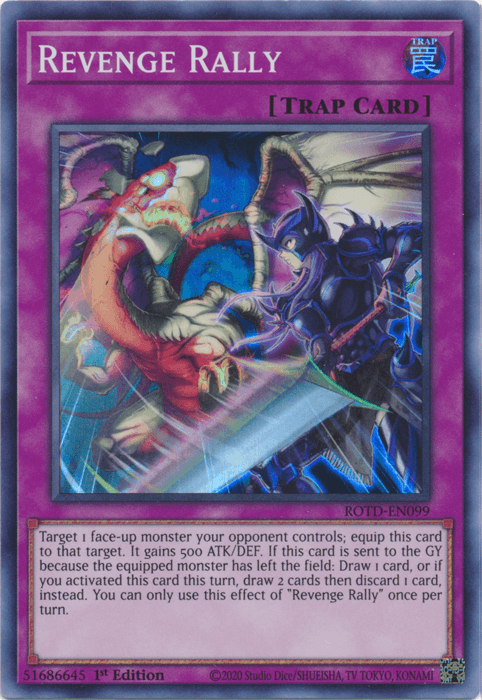Revenge Rally [ROTD-EN099] Super Rare (ONLINE ORDER ONLY)
