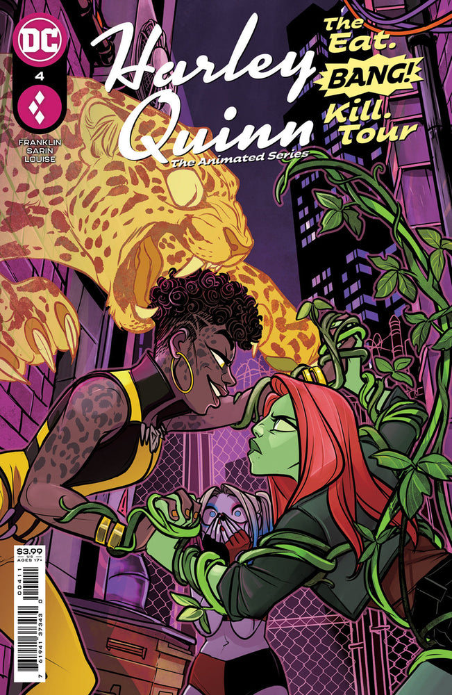 Harley Quinn The Animated Series The Eat Bang Kill Tour #4 (Of 6) A Max Sarin Tee Franklin (Mr) (12/14/2021) Dc (ONLINE ORDER ONLY)