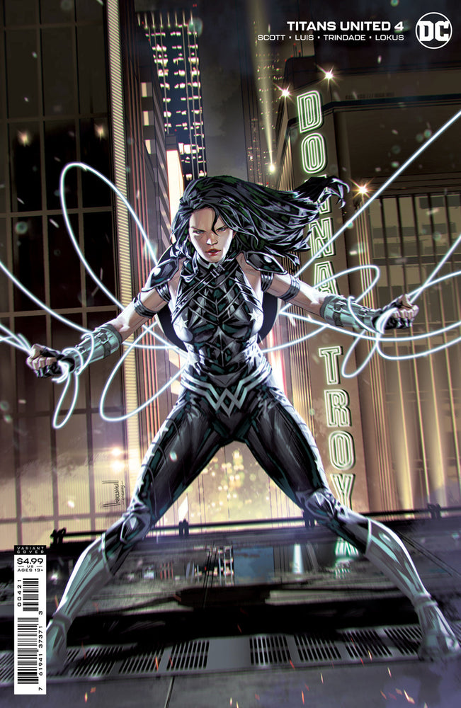 Titans United #4 (Of 7) B Kael Ngu Card Stock Variant (12/14/2021) Dc (ONLINE ORDER ONLY)