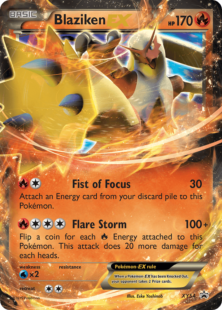 Blaziken EX (XY54) [XY: Black Star Promos] (Online Only)
