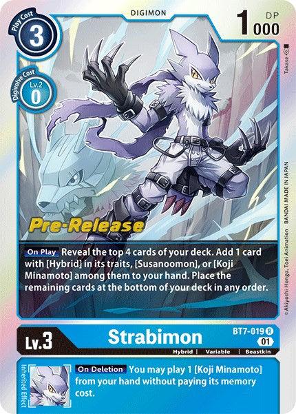 Strabimon [BT7-019] [Next Adventure Pre-Release Cards] (ONLINE ORDER ONLY)