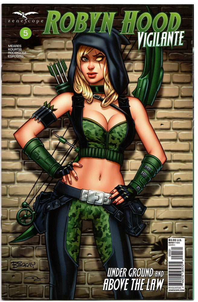 ROBYN HOOD VIGILANTE #5 (OF 6) C Bill MCKAY GGA Variant (03/11/2020) ZENESCOPE (ONLINE ORDER ONLY)