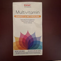 GNC Women's Mega Energy and Metabolism Multivitamin Tablets - 180 ct (ONLINE ORDER ONLY)