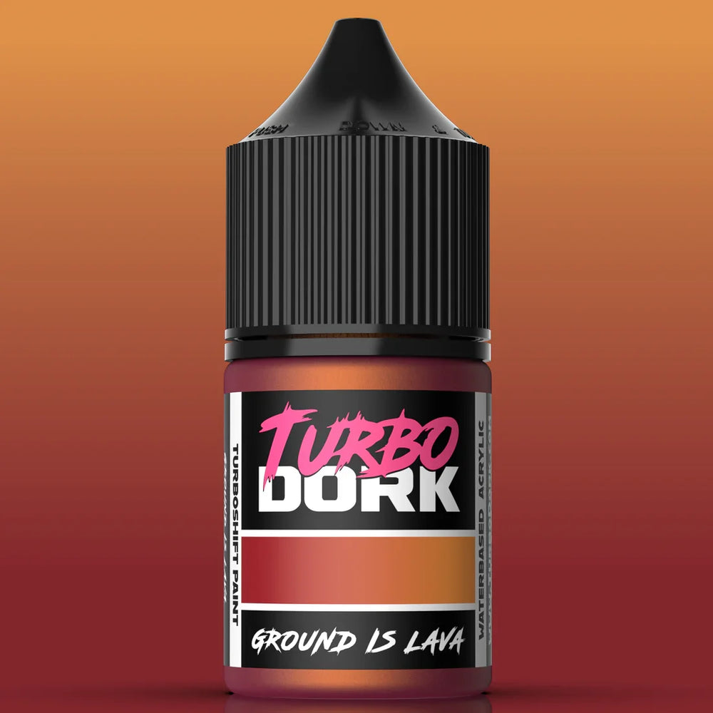 Turbo Dork: TurboShift Acrylic Paint - Ground Is Lava
