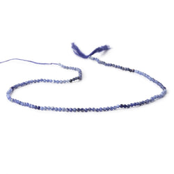 2.2mm Sodalite Micro Faceted Round Beads 12.5 inch 148 pieces