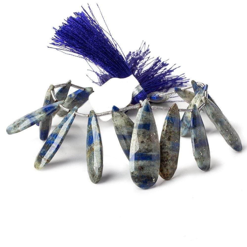 22x10-32x11mm Lapis Lazuli Faceted Pear Beads 7.75 inch 16 pieces (ONLINE ORDER ONLY)