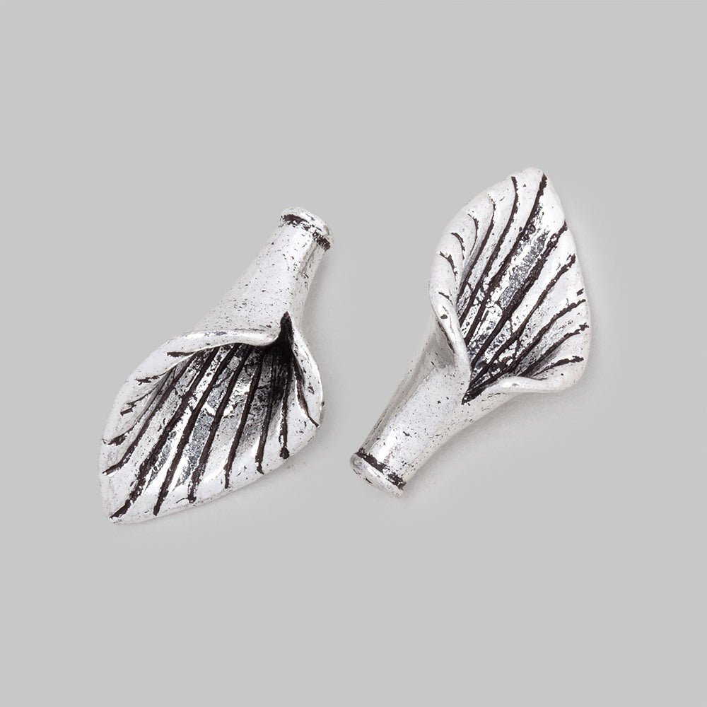 22x12mm Calla Lily Cone Charm Set of 2 pieces (ONLINE ORDER ONLY)