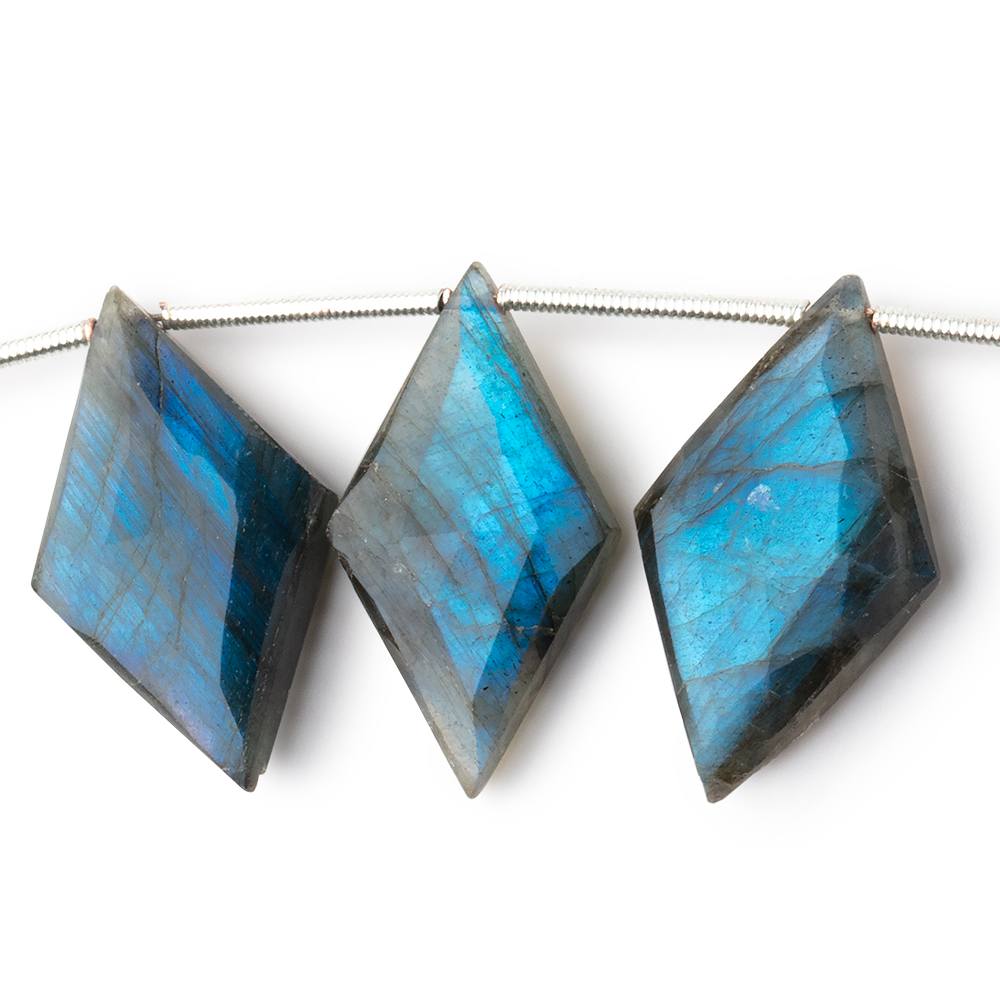 23-24mm Labradorite Faceted Kite Beads 7 inch 10 pieces (ONLINE ORDER ONLY)