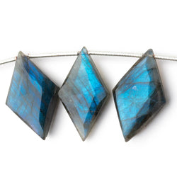 23-24mm Labradorite Faceted Kite Beads 7 inch 10 pieces (ONLINE ORDER ONLY)