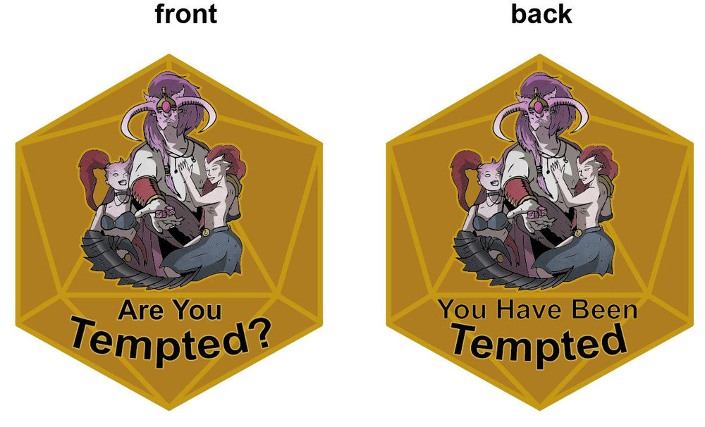 Temptation Tokens (ONLINE ORDER ONLY)