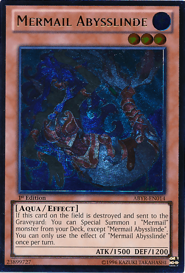Mermail Abysslinde (UTR) [ABYR-EN014] Ultimate Rare (ONLINE ORDER ONLY)