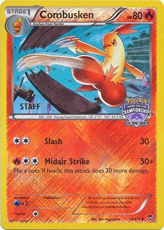 Combusken (13/111) (Championship Promo Staff) [XY: Furious Fists] (Online Only)
