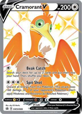 Cramorant V (SWSH086) [Sword & Shield: Black Star Promos] (Online Only)