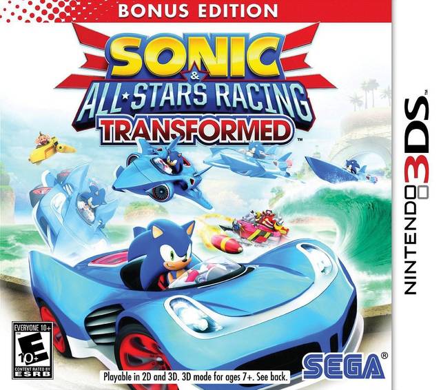 Sonic All-Stars Racing Transformed Bonus Edition (Nintendo 3DS) (ONLINE ORDER ONLY)
