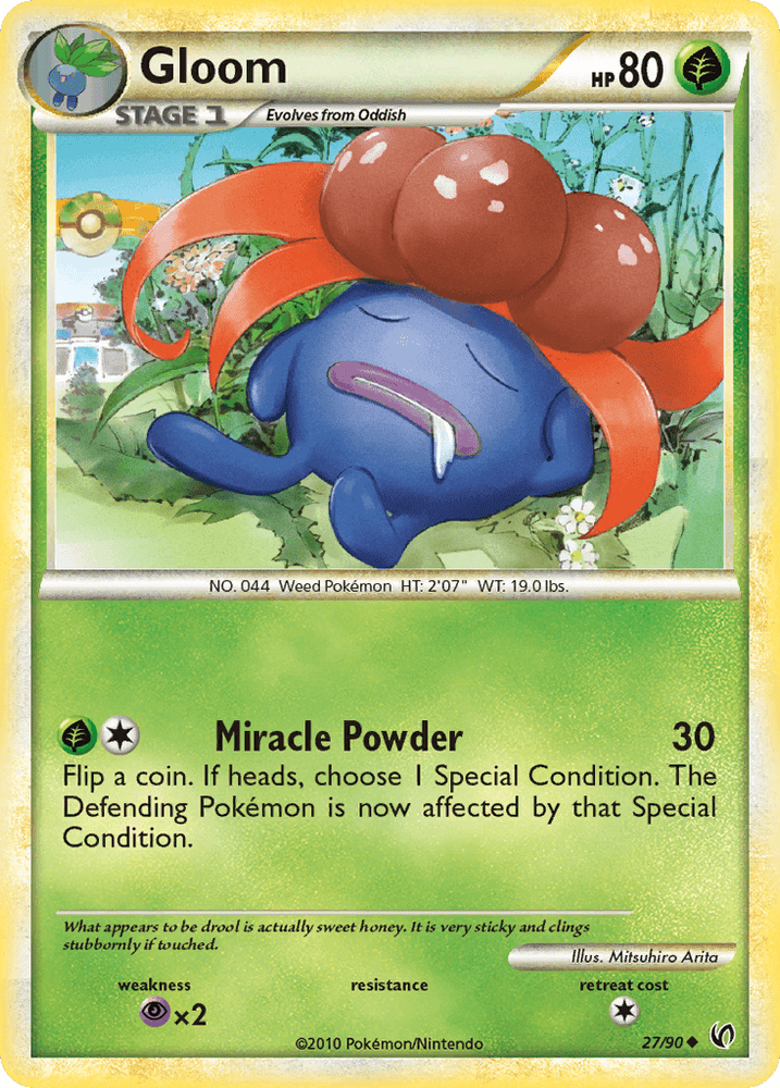 Gloom (27/90) [HeartGold & SoulSilver: Undaunted] (Online Only)