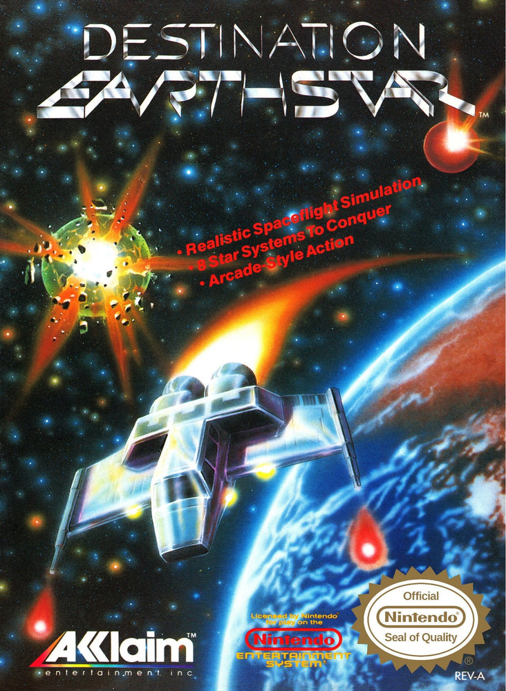 Destination Earthstar (Nintendo NES) (Online Only)