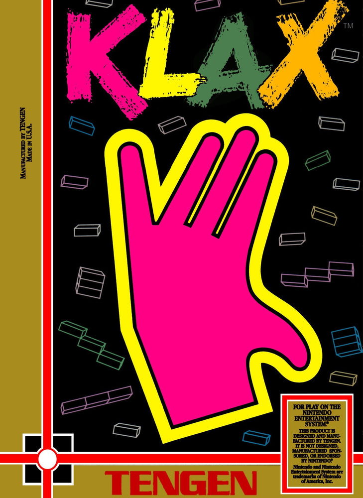 Klax (Nintendo NES) (Online Only)