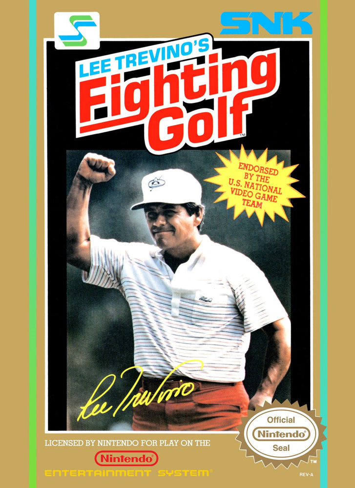 Lee Trevino's Fighting Golf (Nintendo NES) (Online Order Only)