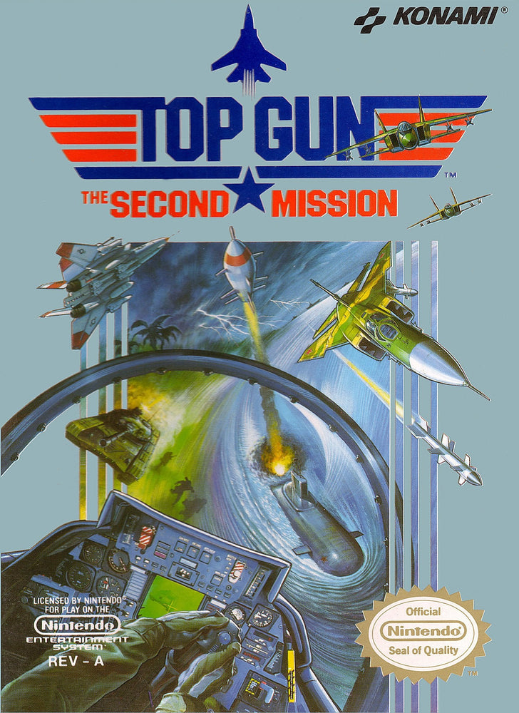 Top Gun The Second Mission (Nintendo NES) (Online Order Only)