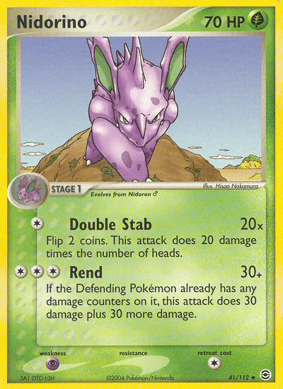 Nidorino (41/112) [EX: FireRed & LeafGreen] (Online Only)