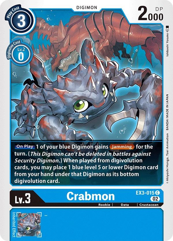 Crabmon [EX3-015] [Draconic Roar] (ONLINE ORDER ONLY)