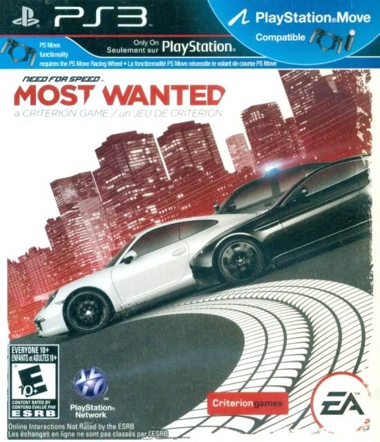 Need For Speed: Most Wanted (Playstation 3) (Online Only)