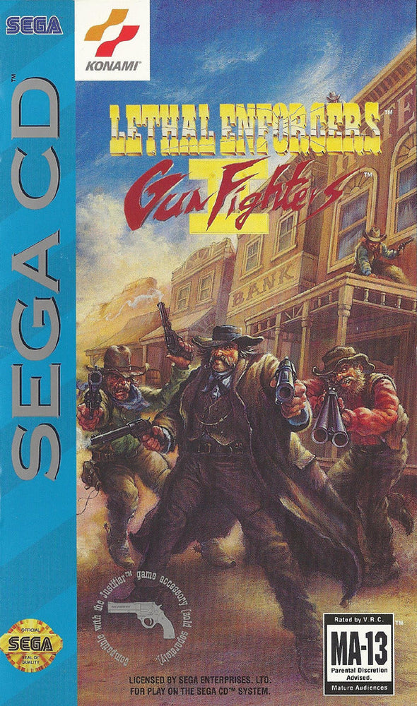 Lethal Enforcers 2 Crime Fighters (Sega CD) (ONLINE ORDER ONLY)