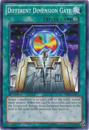 Different Dimension Gate [BP01-EN077] Starfoil Rare (ONLINE ORDER ONLY)