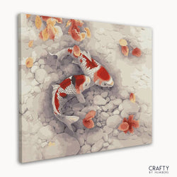 Swimming Koi
