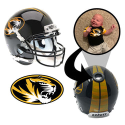 Missouri Tigers College Football Collectible Mini Helmet - Picture Inside - FANZ Collectibles (Online Order Only) (ONLINE ORDER ONLY)