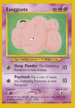 Exeggcute (64/105) [Neo Destiny Unlimited] (Online Only)