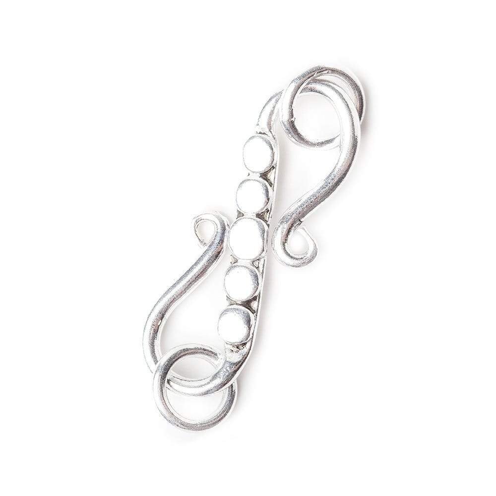 23x7mm Antiqued Sterling Silver S-Hook 1 Finding (ONLINE ORDER ONLY)