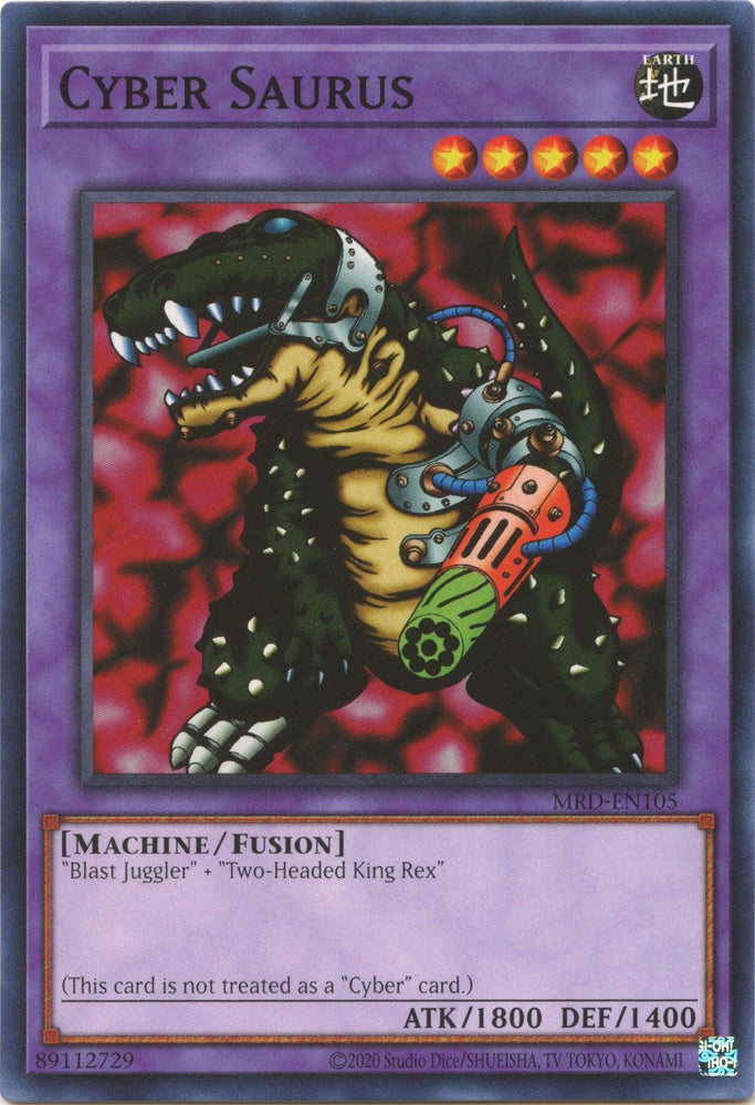 Cyber Saurus (25th Anniversary) [MRD-EN105] Common (ONLINE ORDER ONLY)