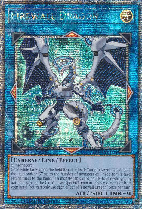 Firewall Dragon [TN23-EN008] Quarter Century Secret Rare (ONLINE ORDER ONLY)