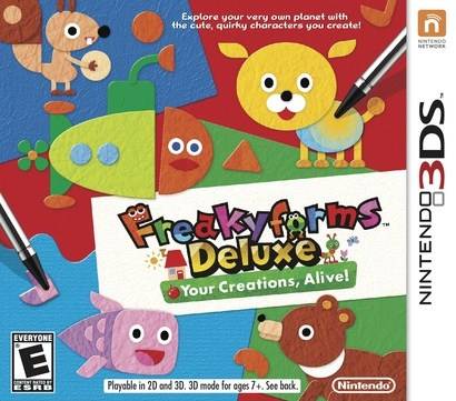 Freakyforms Deluxe: Your Creations, Alive! (Nintendo 3DS) (ONLINE ORDER ONLY)