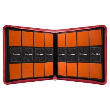 Ultra PRO: 12-Pocket Zippered PRO-Binder - Vivid (Red) (Online Order Only)
