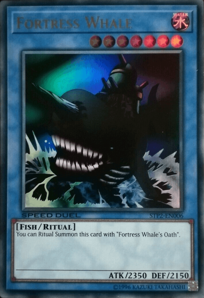 Fortress Whale [STP2-EN006] Ultra Rare (ONLINE ORDER ONLY)