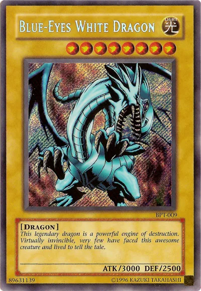 Blue-Eyes White Dragon [BPT-009] Secret Rare