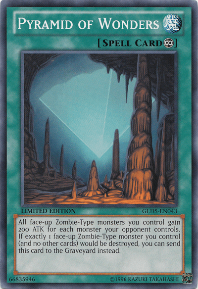Pyramid of Wonders [GLD5-EN043] Common (ONLINE ORDER ONLY)