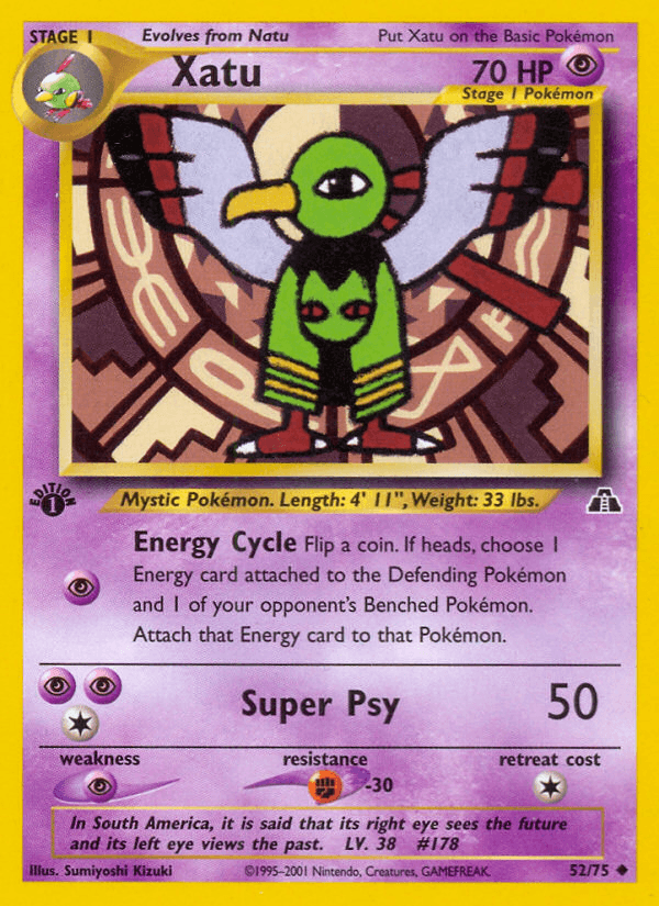 Xatu (52/75) [Neo Discovery 1st Edition] (Online Only)
