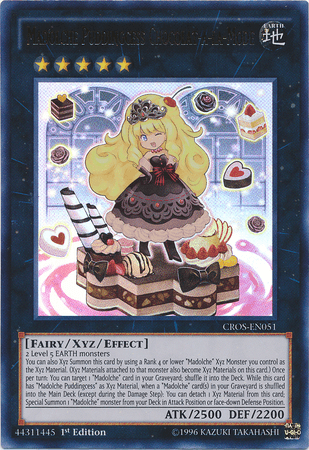 Madolche Puddingcess Chocolat-a-la-Mode [CROS-EN051] Ultra Rare (ONLINE ORDER ONLY)