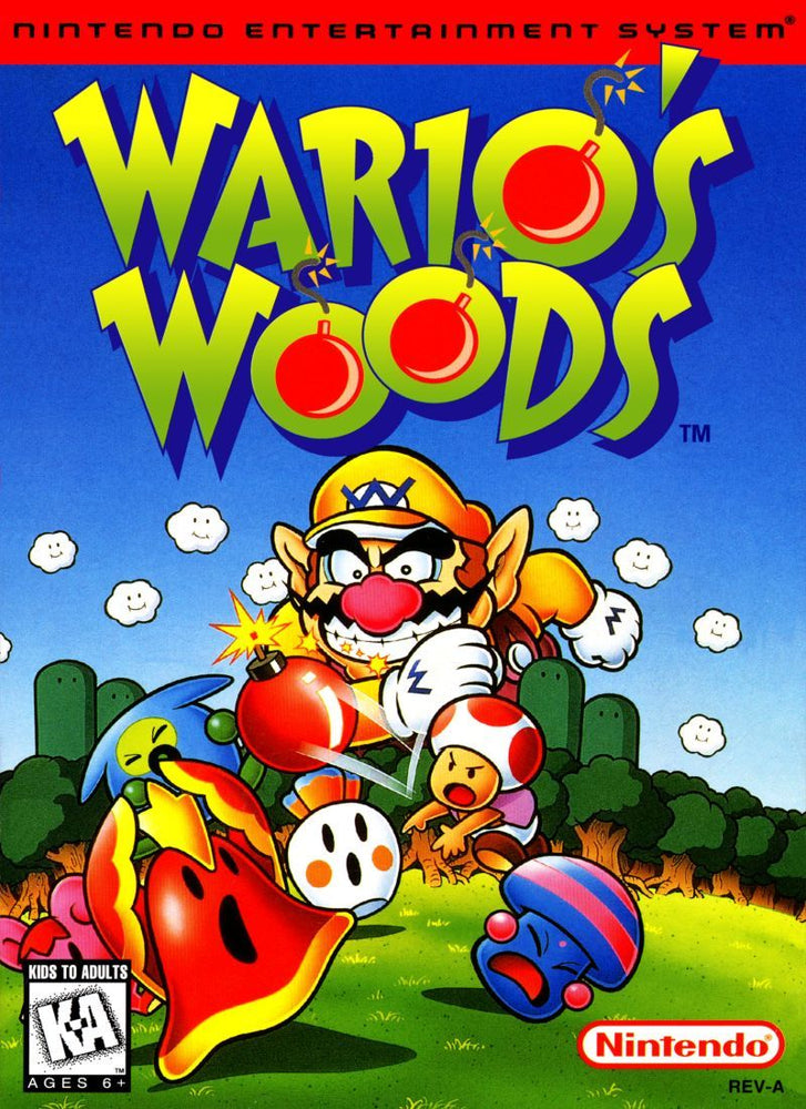 Wario's Woods (Nintendo NES) (Online Only)