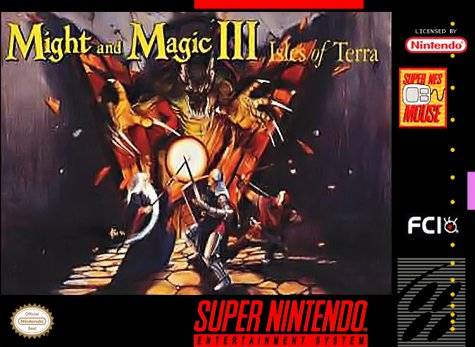 Might and Magic III Isles of Terra (Super Nintendo) (Online Order Only)