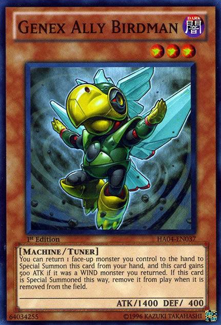 Genex Ally Birdman [HA04-EN037] Super Rare (ONLINE ORDER ONLY)