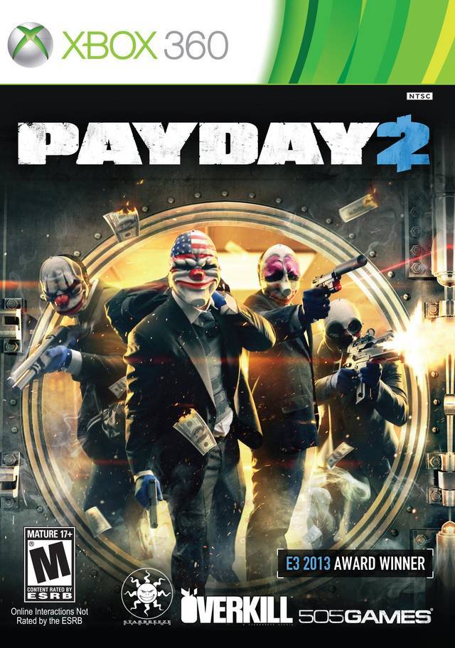 PayDay 2 (Xbox 360) (ONLINE ORDER ONLY)