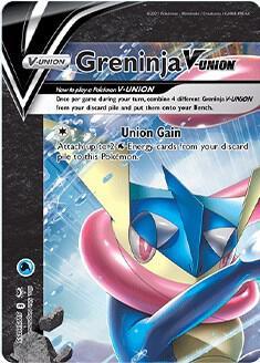 Greninja V-Union (SWSH155) [Sword & Shield: Black Star Promos] (Online Only)