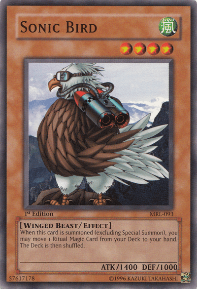 Sonic Bird [MRL-093] Common (ONLINE ORDER ONLY)