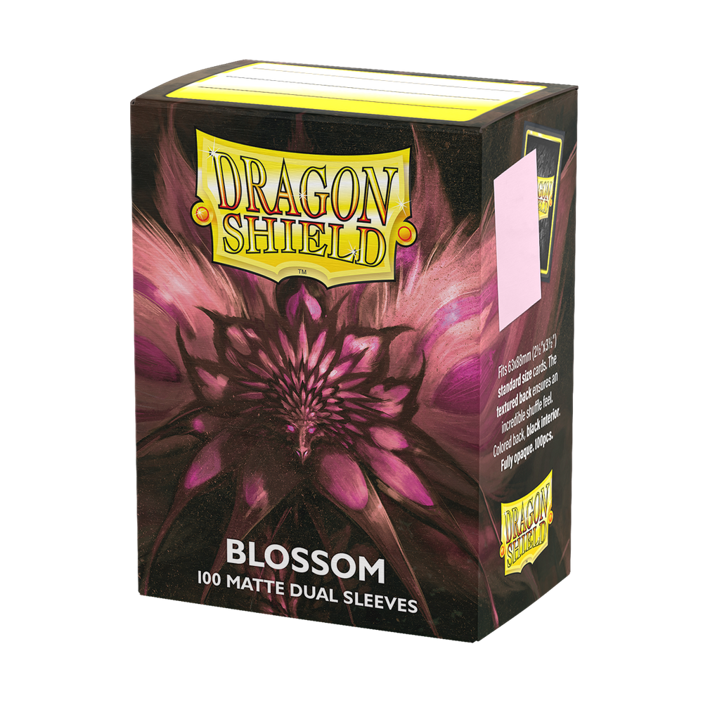 Dragon Shield: Standard 100ct Sleeves - Blossom (Dual Matte) (ONLINE ORDER ONLY)