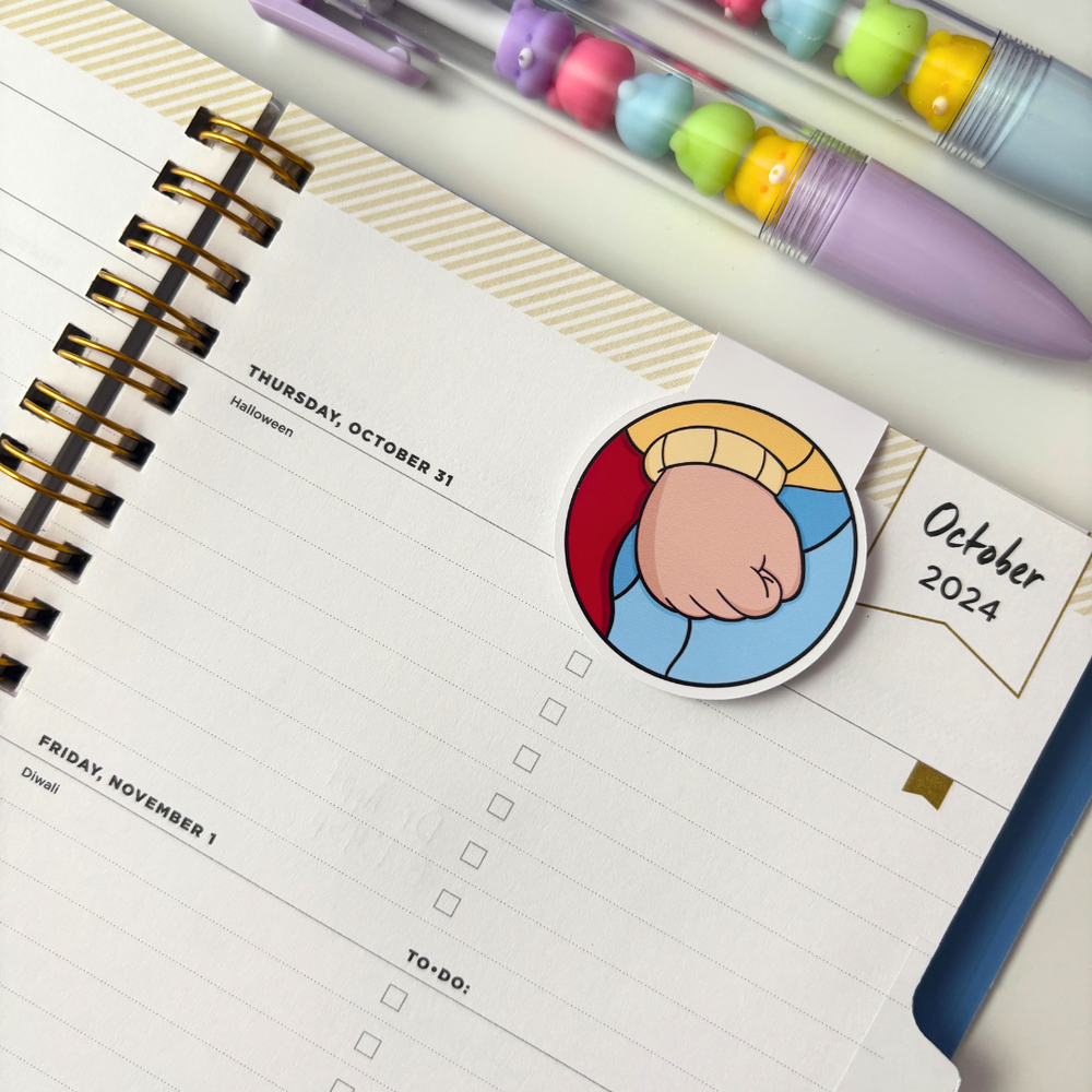 Mr Read's Fist | Magnetic Bookmark (ONLINE ORDER ONLY)