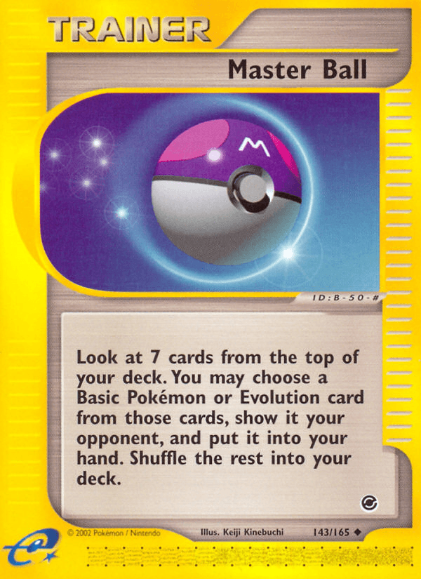 Master Ball (143/165) [Expedition: Base Set] (Online Only)